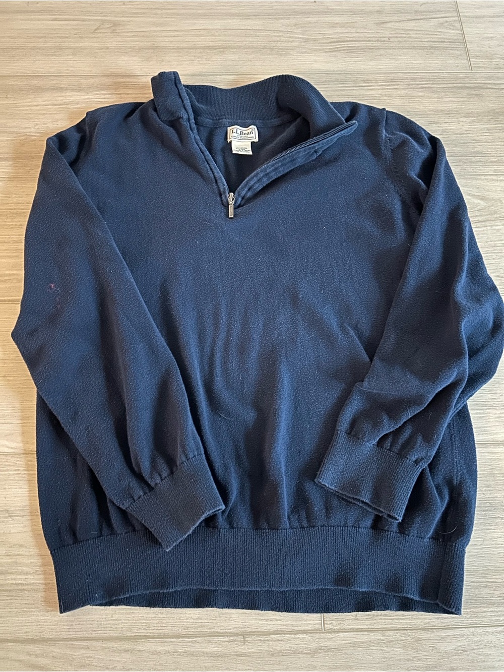 L.L.Bean Quarter Zip Sweater